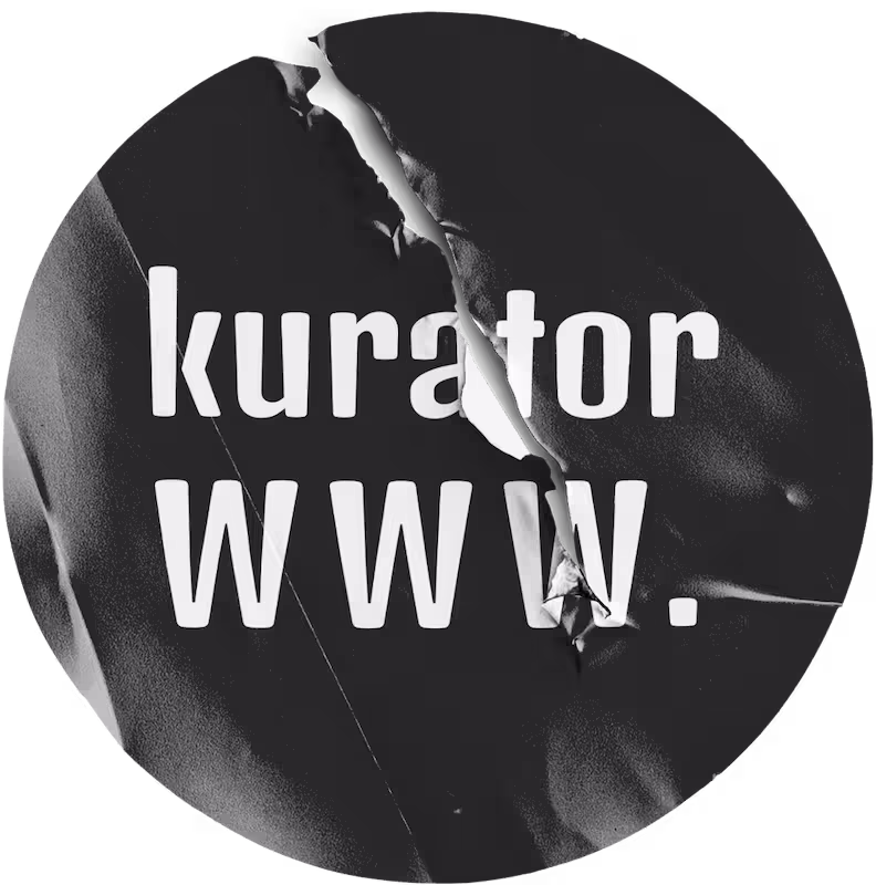 Logo serii vlogów Kurator WWW
