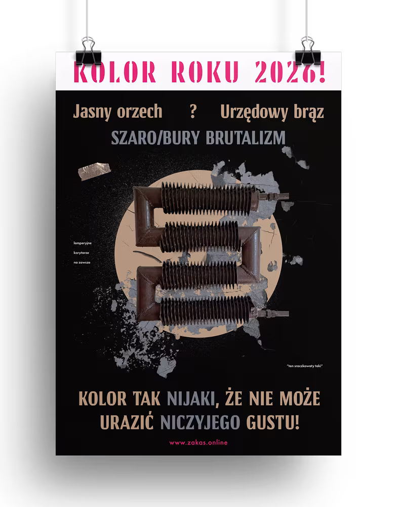 plakat brutalizm
